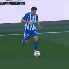 Qué poco se ve y qué decisivo es: desborde genial de Jony