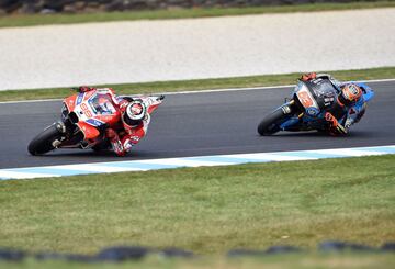 Jorge Lorenzo y Tito Rabat.
