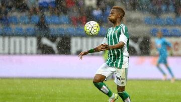 Musonda, con el Betis.