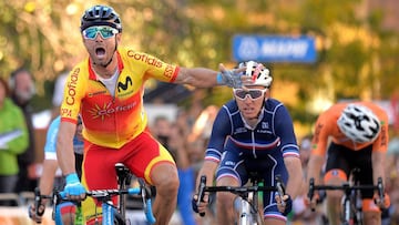 Crónica de la victoria de Alejandro Valverde en el Mundial de Innsbruck