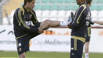 <b>LISTOS.</b> La selección española está preparada para el amistoso contra Italia.