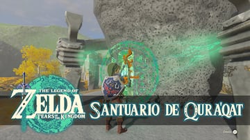 the legend of zelda tears of the kingdom nintendo switch guia santuario qura'qat