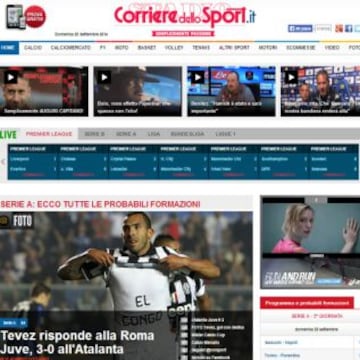 Portadas de la prensa extranjera