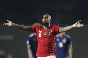 Las postales de la goleada del debut de Chile en Copa América