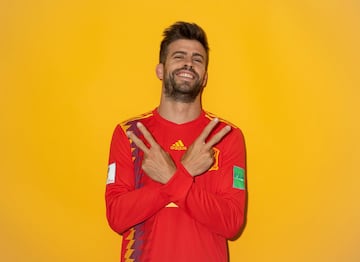 Las poses más estrambóticas de los jugadores en la foto oficial