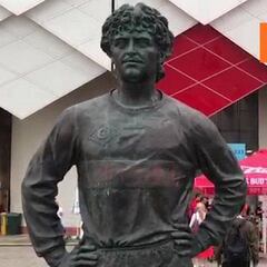 Un hincha inglés la lía en Moscú y después pide disculpas