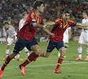 Morata enciende la luz en el debut de España en el Europeo