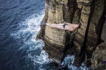 Impresionantes imágenes de la tercera parada del Red Bull Cliff Diving World Series