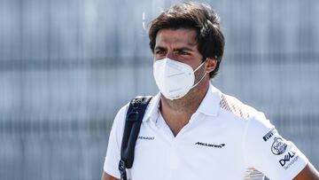 Carlos Sainz (McLaren). Silverstone, Gran Bretaña. F1 2020.