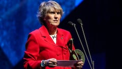 Journalist Paloma del Rio during the 66 edition of Ondas Awards 2019 in Barcelona on Thursday, 14 November 2019.