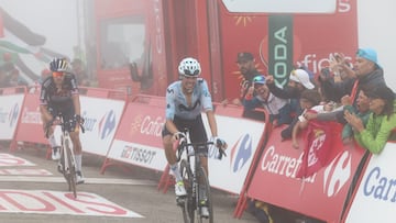 Enric Mas resurge tras “el mal día” en Ancares