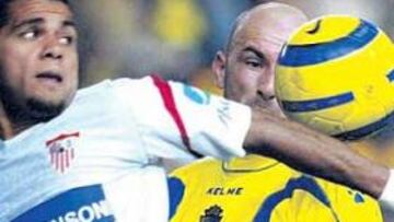 <b>ESPECTÁCULO. </b>Daniel Alves y Jesús Navas volverán a configurar una de las bandas más potentes de la Liga.