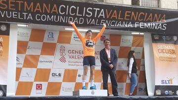 Ruth Winder, primera líder en Valencia.