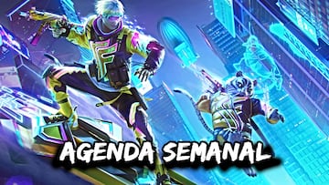 agenda semanal free fire 2024