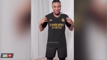 AI Video shows Mbappé in Real Madrid shirt 