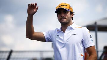 Sainz llega a Bélgica para seguir sumando.