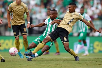 Atlético Nacional y Águilas Doradas se enfrentaron en el Atanasio Girardot por la fecha 16 de la Liga BetPlay II-2022.