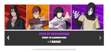 Naruto's The Nindo challenges in Fortnite: how to get free items