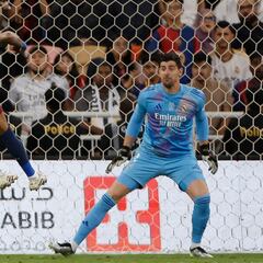 Thibaut Courtois se disculpa tras perder la Supercopa
