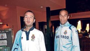 <b>YA ESTÁN AQUÍ... </b>Mari Lacruz y Valdo llegan a Navata (Alt Empordà) anoche, después de haberse entrenado en Montjuïc.