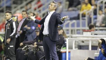 José Luis Martí, entrenador del Girona.