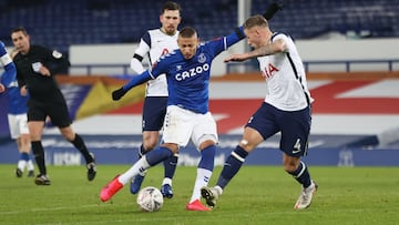 Everton - Tottenham, en vivo online: FA Cup, en directo