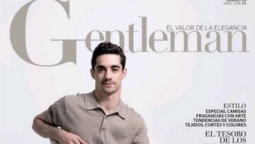 Javier Fernández luce elegante en la portada de 'Gentleman'