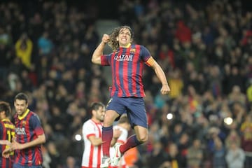 Puyol, exjugador del Barcelona.