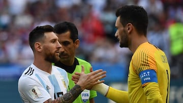 Lloris: “Messi es uno de los mejores de la historia”