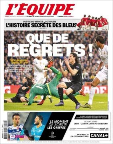 Portadas de la prensa mundial