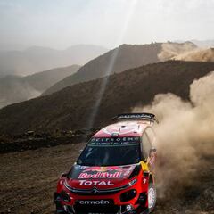 Ogier y Neuville abren hueco con Tanak; Dani Sordo, sexto