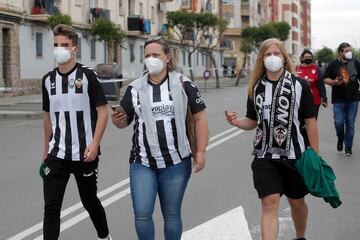 El público regresa a los estadios en las zonas donde la incidencia acumulada lo permite. Así ha sido la esperada vuelta en el partido de Segunda División entre el Castellón y la Ponferradina.