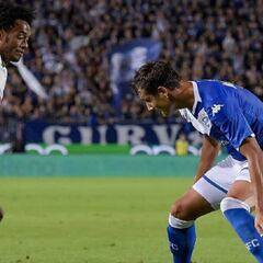 Sarri elogia a Cuadrado tras su labor defensiva ante Brescia