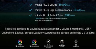 ?C¨®mo ver el f¨²tbol en TV y online? Precios, paquetes, ofertas y tarifas