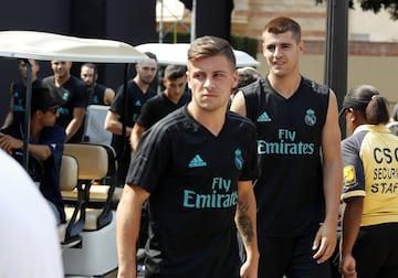 El primer entrenamiento del Real Madrid en imágenes