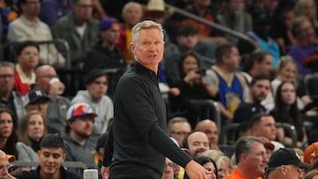 Enfado tremendo de Steve Kerr