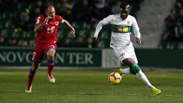 El Elche rechaza tres millones del Dijon por Sory Kaba