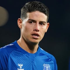 Everton busca alargar contrato de James Rodríguez