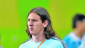 <b>EN EL CANDELERO. </b>La presencia de Messi en los Juegos depende de la voluntad del Barcelona.