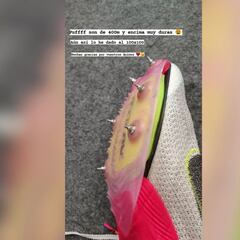 Increíble: Katir 'forzado' a correr el 1.500m. con unas zapatillas para el 400m... ¡ de otra marca!