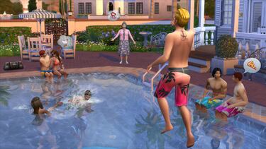 Ya puedes bañarte en las piscinas de Los Sims 4