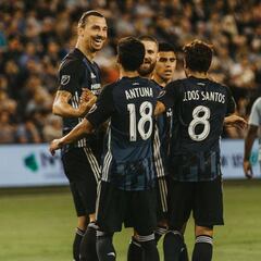 Galaxy get second road win as Zlatan reaches ten goals