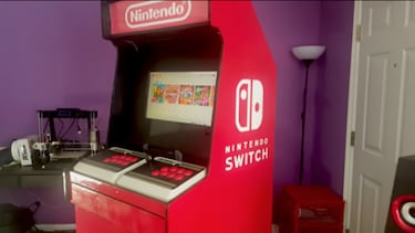 Sabor arcade: crean una recreativa con Nintendo Switch