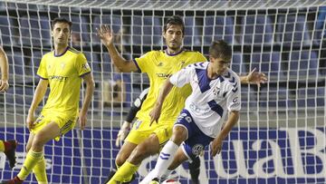 El Tenerife, ante el Cádiz.