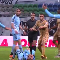 El teatro infame que le costó la expulsión a un canterano del Madrid en Portugal