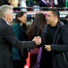 Xavi utiliza a Ancelotti como coartada