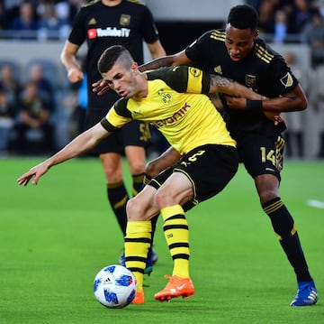 Christian Pulisic se dijo feliz por volver a casa a jugar fútbol y estar de nuevo con su familia.