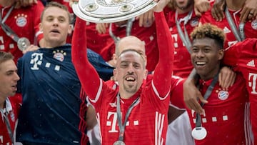 Ribery renueva por un año más con el Bayern de Vidal