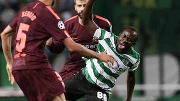 Seydou Doumbia of Sporting out injured