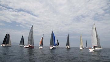 Comenzó en el Abra la Regata del Cantábrico Getxo-Gijón